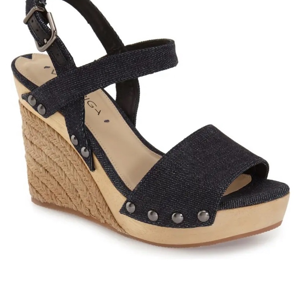 Via Spiga Denim Wallis Espadrilles
